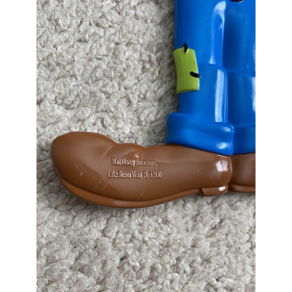 Vintage Walt Disney World Stacked Friends Back Scratcher‎ Goofy Mickey Donald - Picture 6 of 10